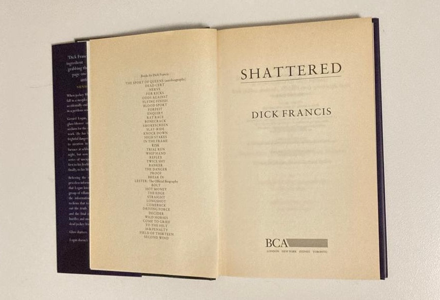 Shattered - Dick Francis