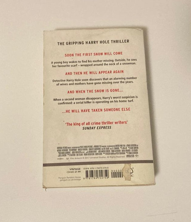 The snowman - Jo Nesbo (Harry Hole #7)