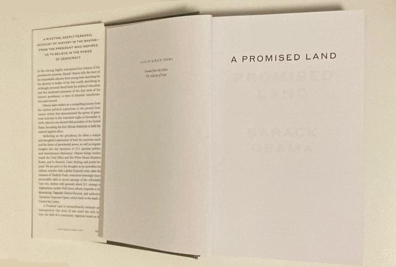 A promised land - Barack Obama (First UK edition)