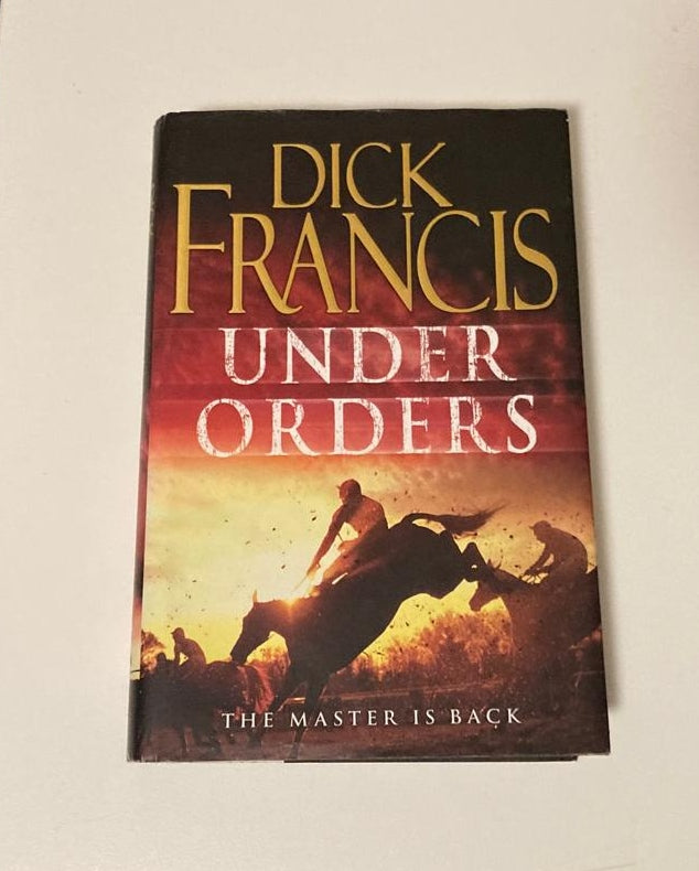 Under orders - Dick Francis (Sid Halley #4 - First UK edition)