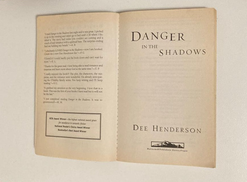 Danger in the shadows - Dee Henderson (O'Malley #0)