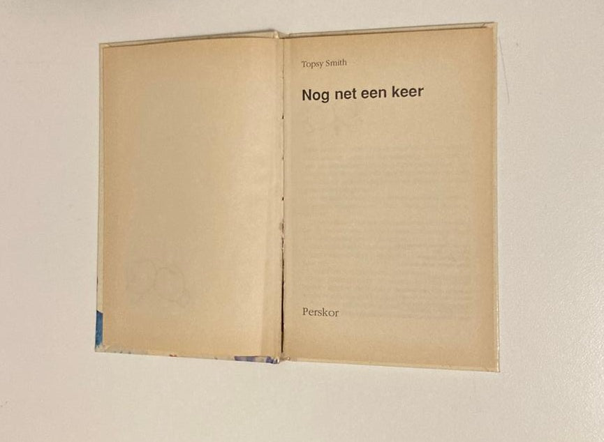 Nog net een keer - Topsy Smith (First edition)