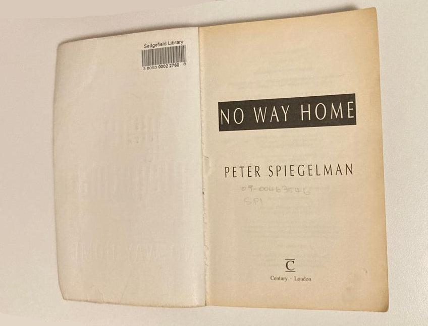 No way home - Peter Spiegelman (John March #2)