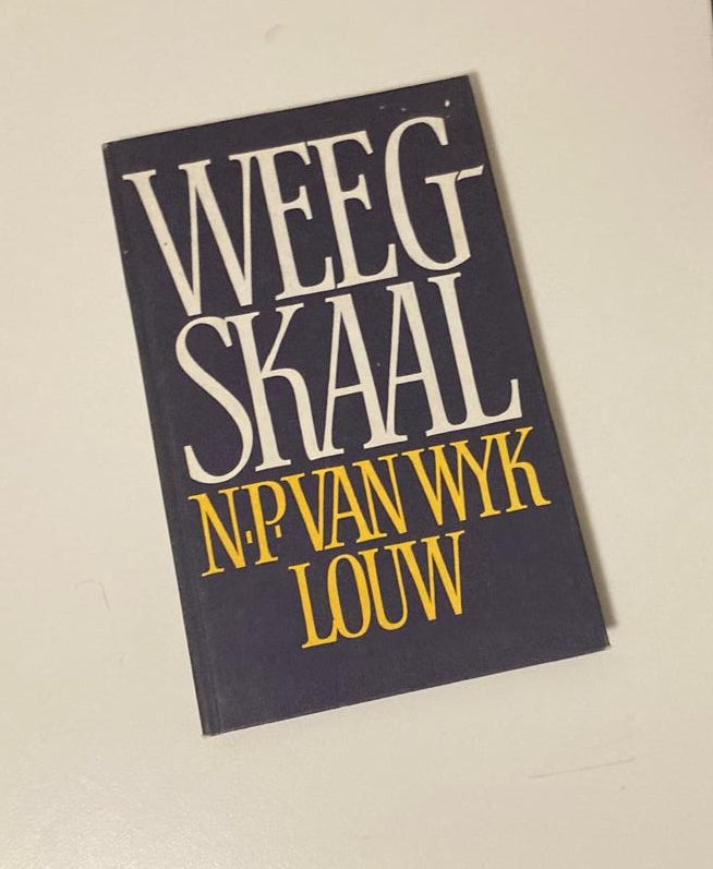 Weegskaal - N.P. van Wyk Louw (First edition)