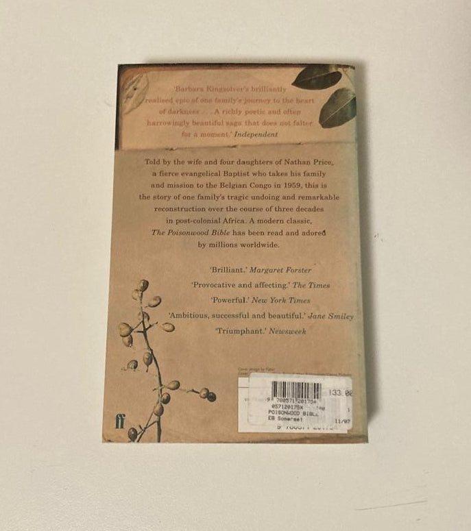 The poisonwood Bible - Barbara Kingsolver