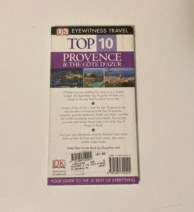 Provence and the Cote D'Azur (Eyewitness Top 10 Travel Guides)