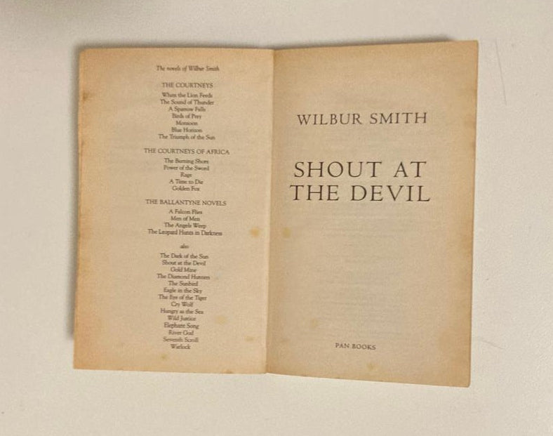 Shout at the devil - Wilbur Smith