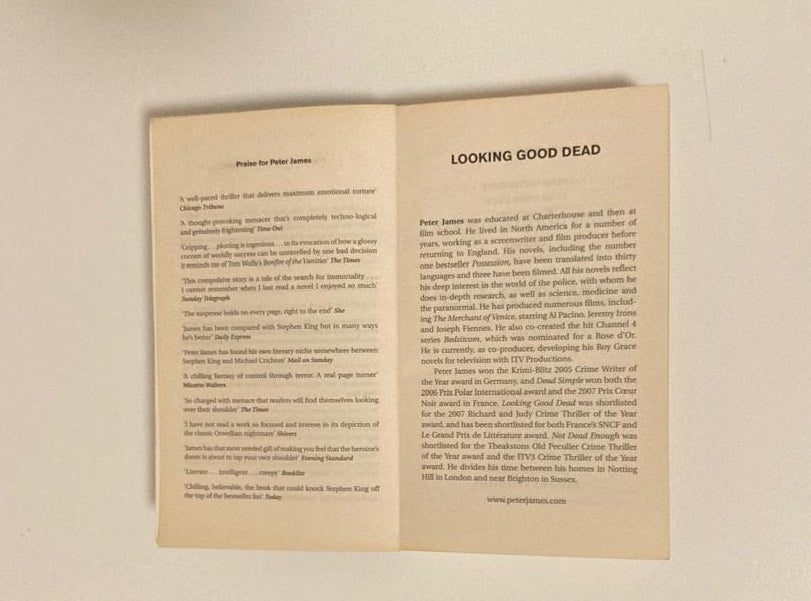 Looking good dead - Peter James (Roy Grace #2)