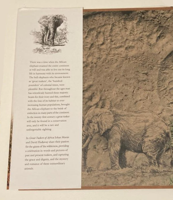 Great tuskers of Africa - Johan Marais and David Hadaway (Rare)