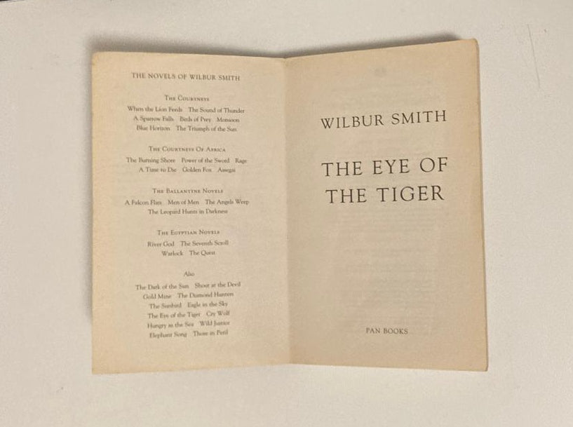 The eye of the tiger - Wilbur Smith
