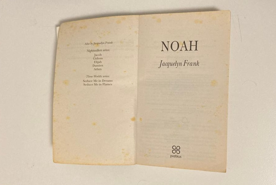 Noah - Jacquelyn Frank (Nightwalkers #5)