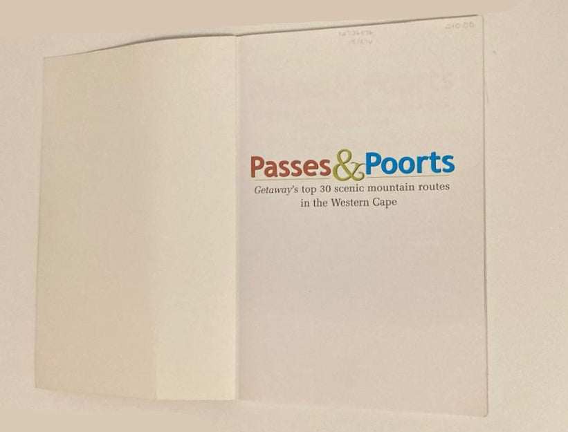 Passes & poorts: Getaway's top 30 scenic mountain routes in the Western Cape - Marion Whitehead