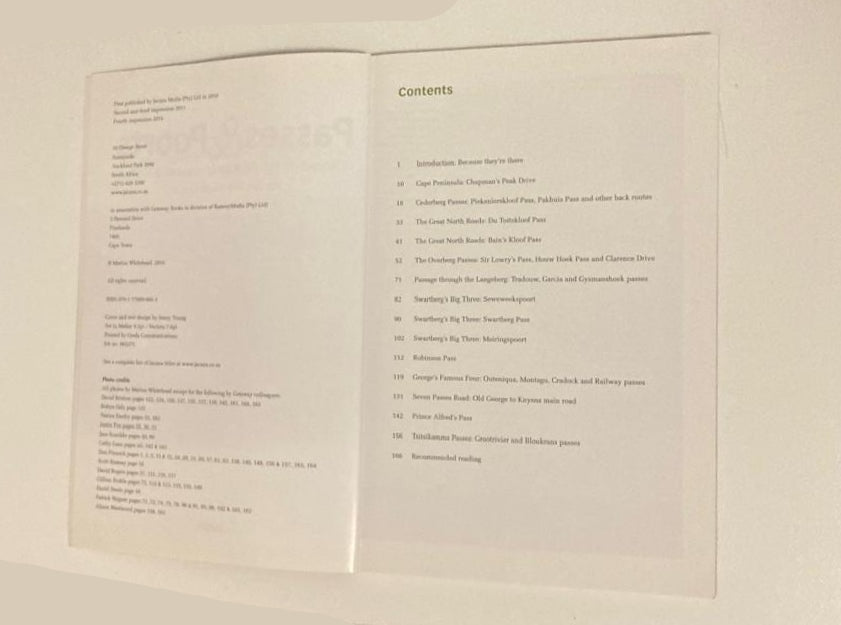 Passes & poorts: Getaway's top 30 scenic mountain routes in the Western Cape - Marion Whitehead