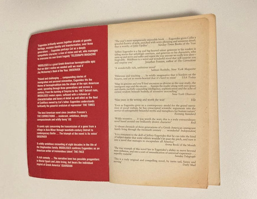 Middlesex - Jeffrey Eugenides