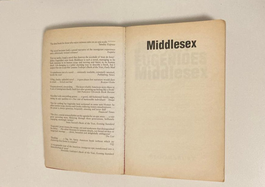 Middlesex - Jeffrey Eugenides