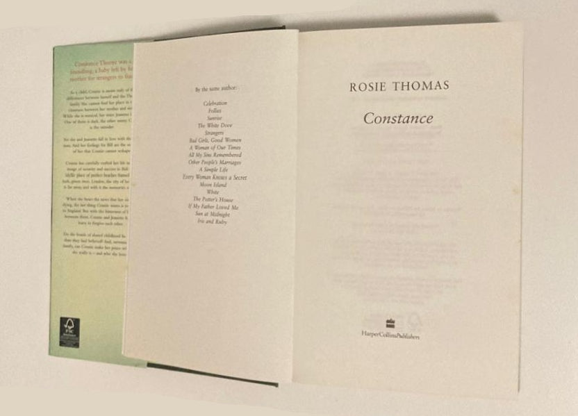 Constance - Rosie Thomas (First edition)
