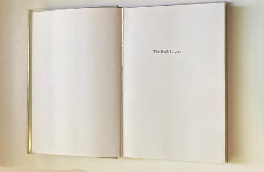 The book lovers: A sequence of love-scenes, chosen and arranged by Leon Garfield (First edition)