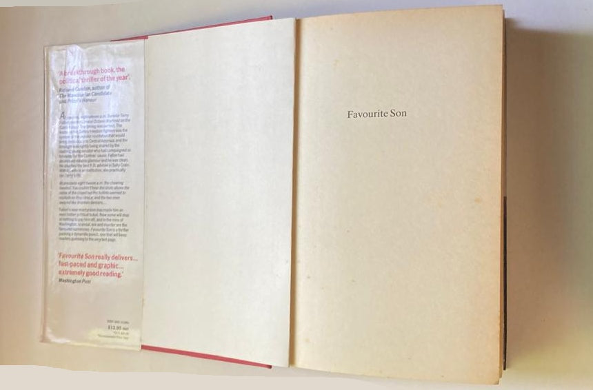 Favourite son - Steve Sohmer (First UK edition)