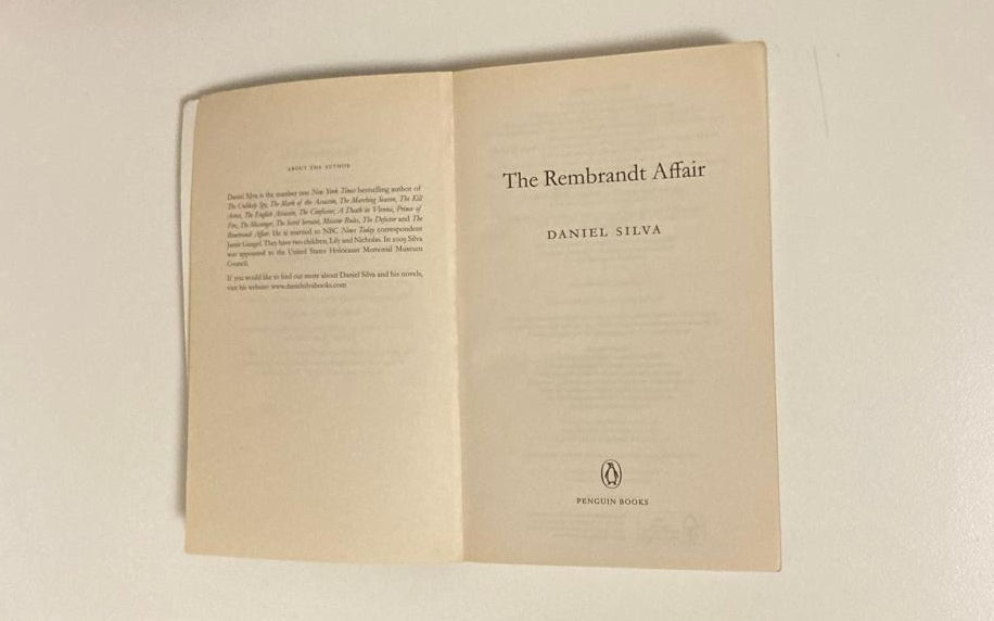 The Rembrandt affair - Daniel Silva (Gabriel Allon #10)
