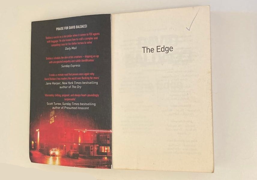 The edge - David Baldacci (The 6:20 Man)