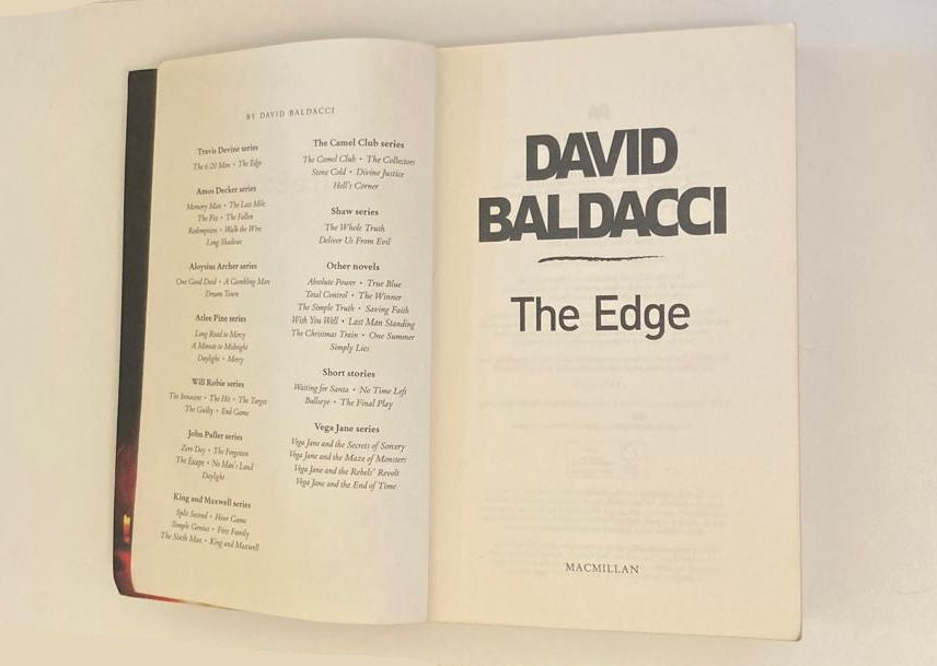 The edge - David Baldacci (The 6:20 Man)