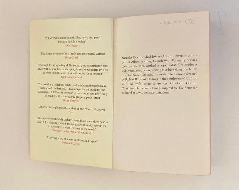 The brave - Nicholas Evans