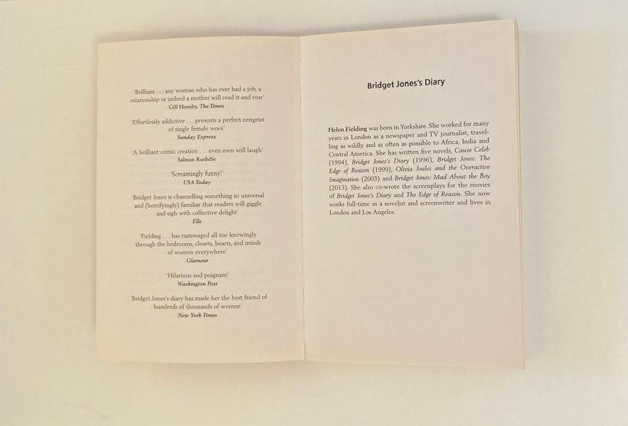 Bridget Jones's diary - Helen Fielding (Bridget Jones #1)