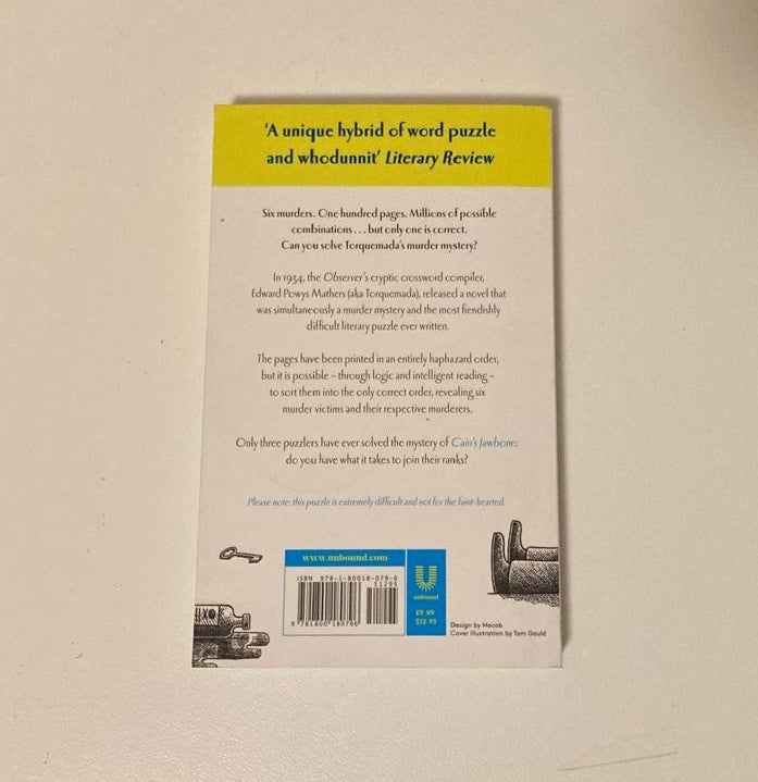 Cain's jawbone - Torquemada (Edward Powys Mathers)