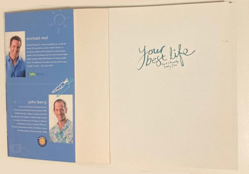Your best life: Quick & healthy family fare - Dr Michael Mol and John Berry (First edition)
