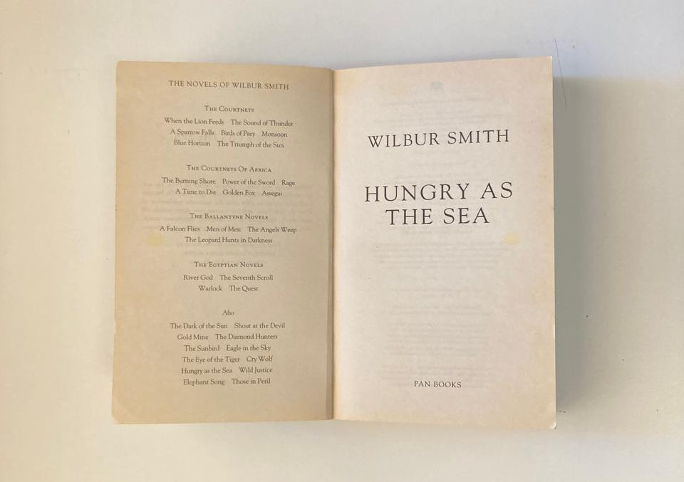 Hungry as the sea - Wilbur Smith