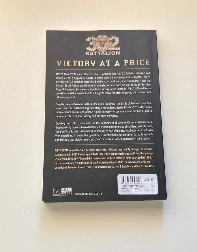 The battle of Savate: 32 Battalion's greatest operation - Piet Nortje