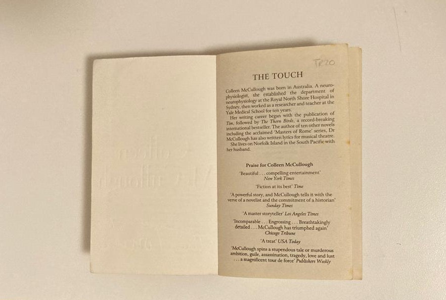 The touch - Colleen McCullough