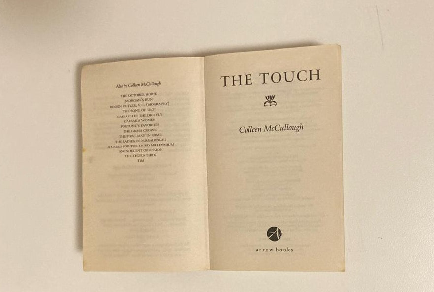 The touch - Colleen McCullough