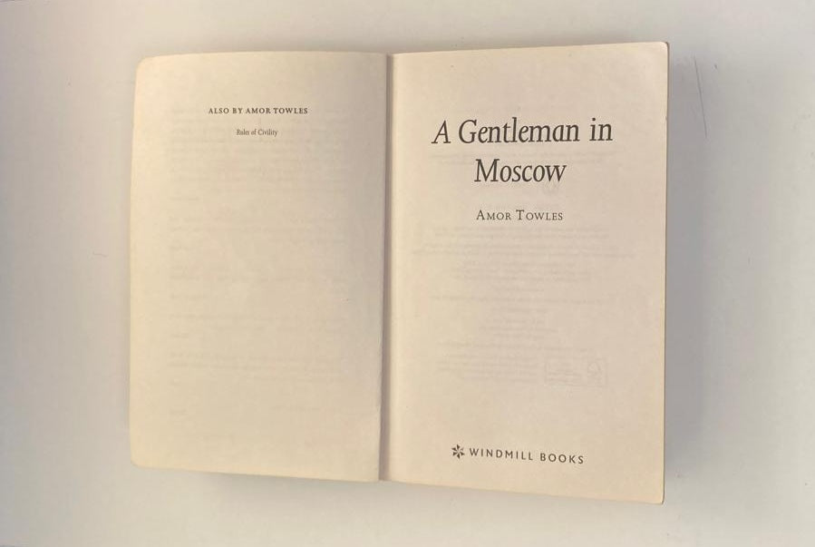 A gentleman in Moscow - Amor Towles