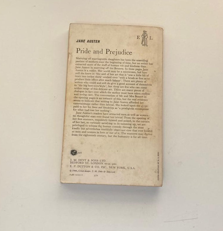 Pride and prejudice - Jane Austen