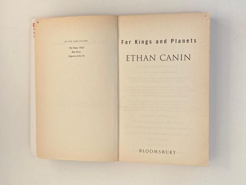 For kings and planets - Ethan Canin