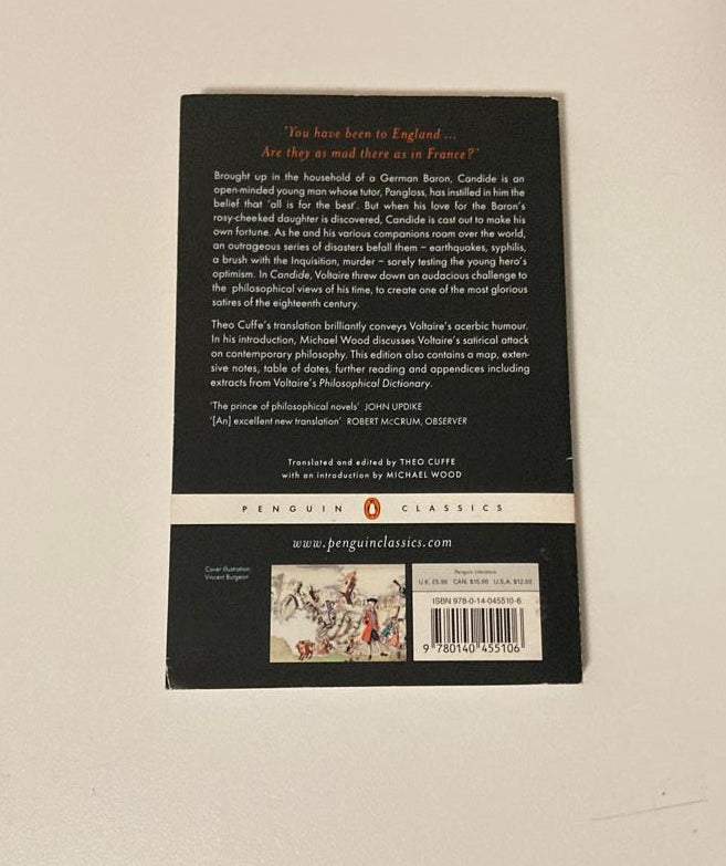 Candide, or optimism - Voltaire