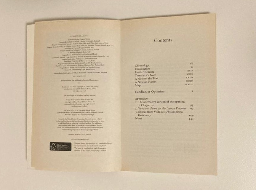 Candide, or optimism - Voltaire