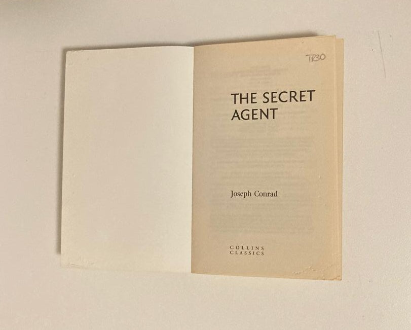 The secret agent - Joseph Conrad