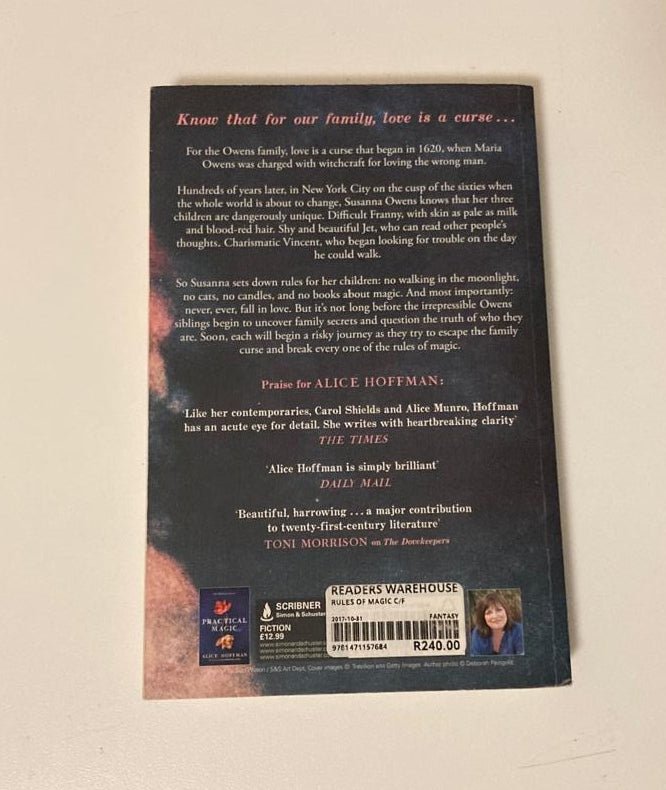 The rules of magic - Alice Hoffman (Practical magic #2)