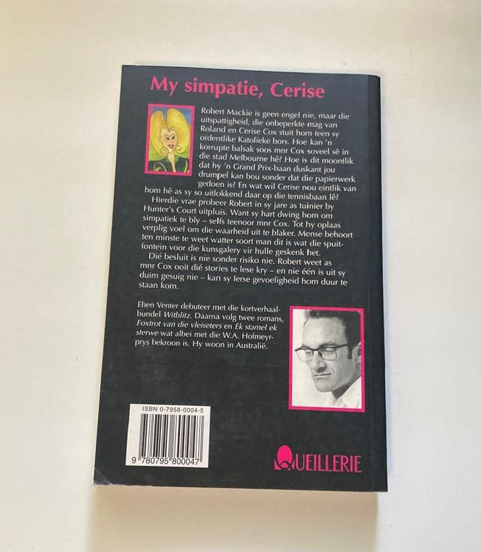 My simpatie, Cerise - Eben Venter (First edition)
