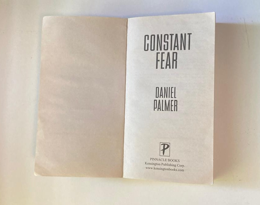 Constant fear - Daniel Palmer