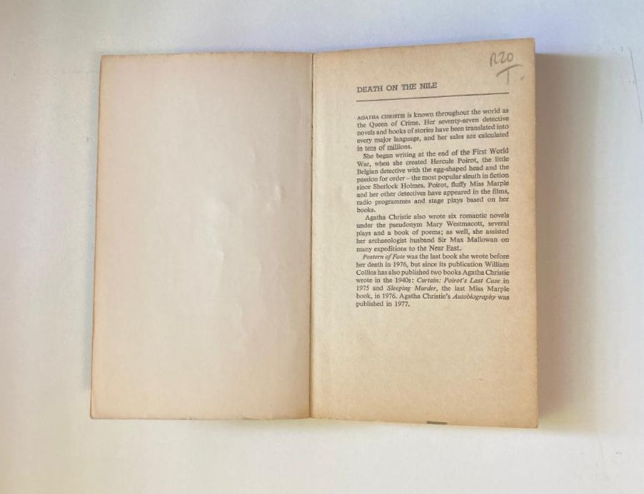 Death on the Nile - Agatha Christie (Hercule Poirot #18)