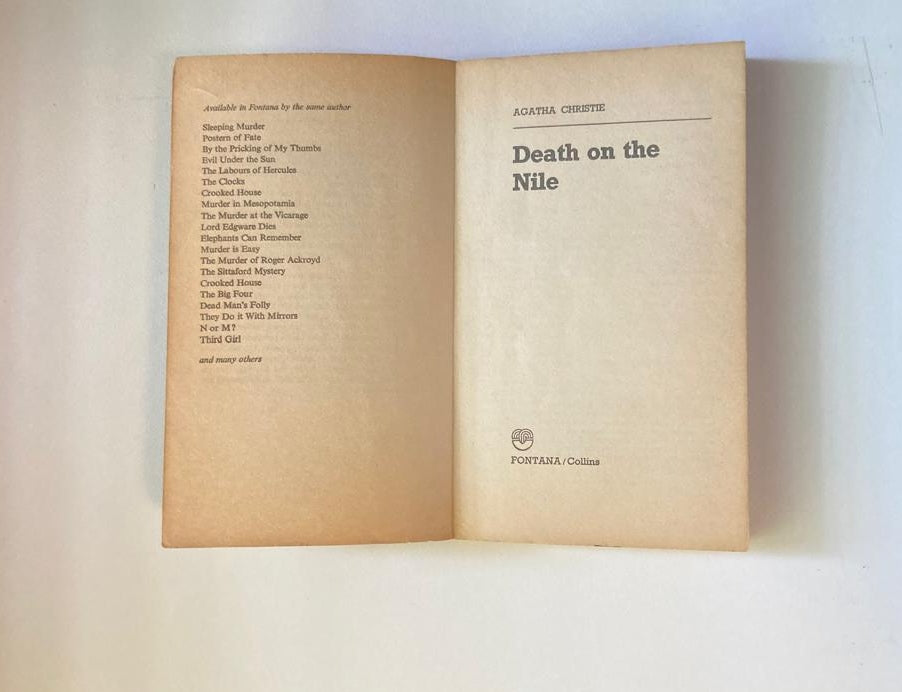 Death on the Nile - Agatha Christie (Hercule Poirot #18)