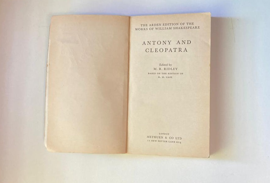 Antony and Cleopatra - William Shakespeare (The Arden Shakespeare)