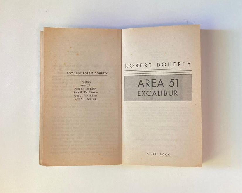 Excalibur - Robert Doherty (Area 51 series #6)