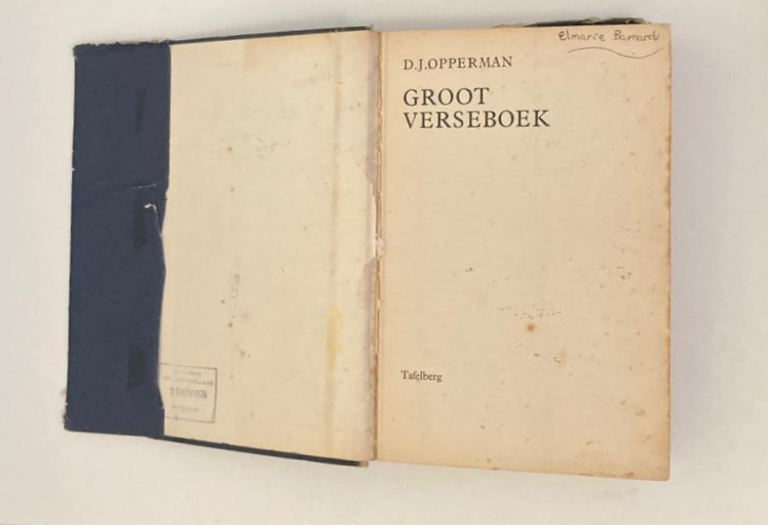 Groot verseboek - D.J. Opperman