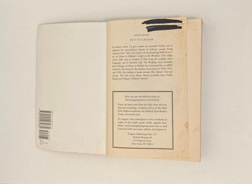 Out to Canaan - Jan Karon (Mitford Years #4)