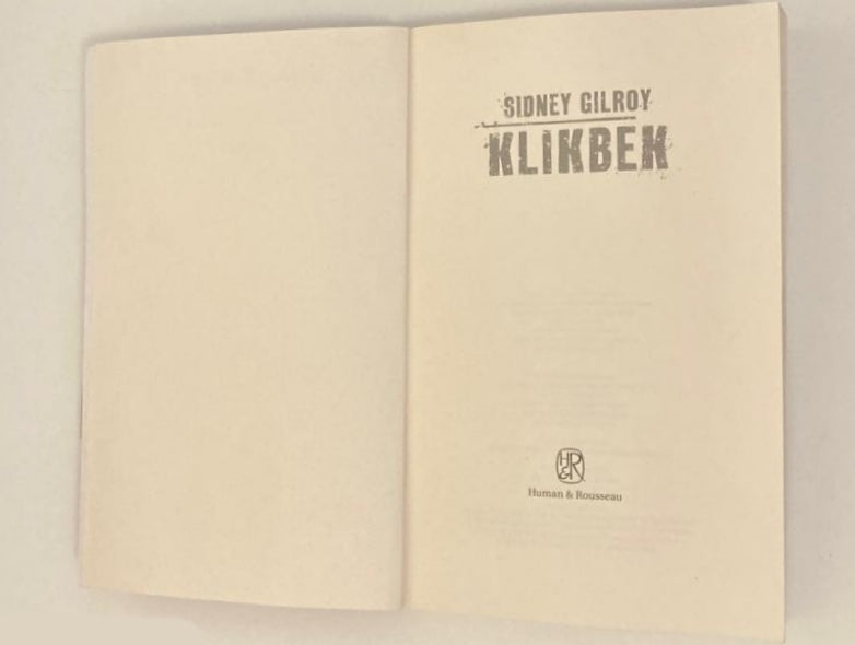 Klikbek - Sidney Gilroy (First edition)