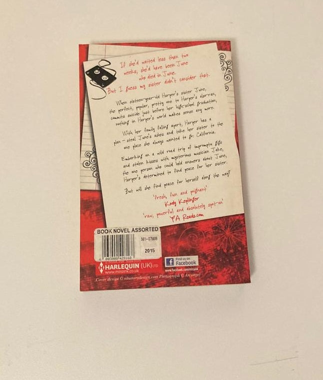 Saving June - Hannah Harrington